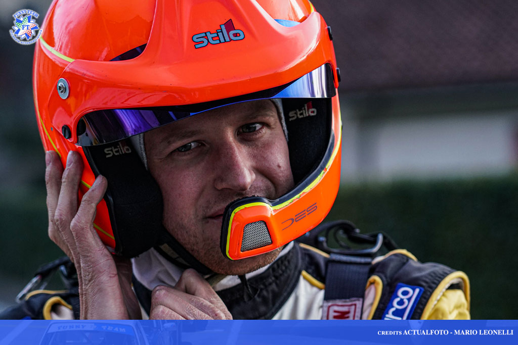 Andrea Scalzotto, vincitore della Suzuki Rally Cup 2020.